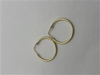 Orecchini Domar Donna Cerchi argento 925 lisci in Argento ORAR-441-280